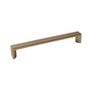 Modern Cabinet Handle - Natural Brass - 320mm