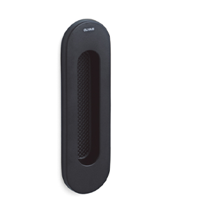 VICO - Brass Flush Handle - Matt Black 