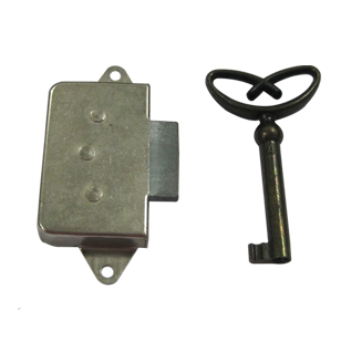 Box Lock - Antique Brass Finish
