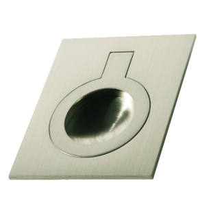 FLUSH Cabinet Handle - 32mm - Inox Look Finish