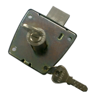 Furniture Lock Panel - 25mm - Stainless Steel