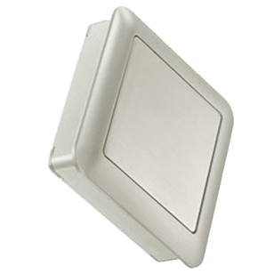 DUET- Cabinet Flush Handle - Bright Chrome Finish - 75mm