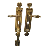 Boston Door Entrance Set - Old Gold Fin