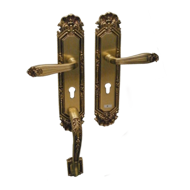 Miami Door Entrance Set - Old Gold Fini
