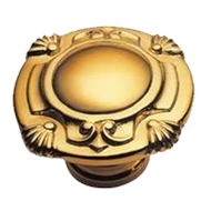 Leonardo Cabinet Knob - 47mm - Old Gold