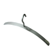 Hanger Hook - Lined Aluminium Finish
