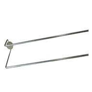 Shoe Rack - 80/110cm - Chrome Plated &