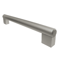 Aluminium Bar Cabinet Handle - Matt Ano