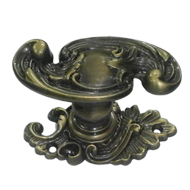 POMOLO Door Knob - 76X40mm - Antique Br