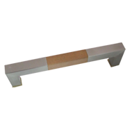 Door Pull Handle - Beige wood with SS F