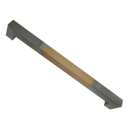 Door Pull Handle - Beige wood with SS F