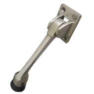 Heavy Square Door Stopper - Stainless S