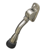 Heavy Round Door Stopper - Stainless St
