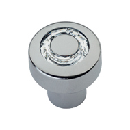 Crystal White Swarovski Cabinet Knob - 