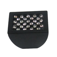 ELIOS Black Swarovski Cabinet Knob - 23