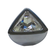 COMETA White Swarovski Cabinet Knob - 2