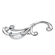 Swarovski Cabinet Handle Right - 128mm 