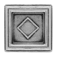 Cabinet Knob in Old Silver Finish