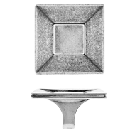 Cabinet Knob -  32mm - Antique Silver F