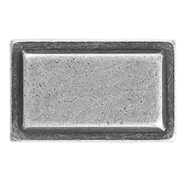 Cabinet Knob - 39x24mm - Antique Silver