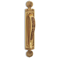 Classical Door Pull Handle AL/POV Finis