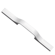 Modern Cabinet Handle - 96mm - Polished