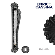 Door Pull Handle - ELLA ERBA - Black Ni