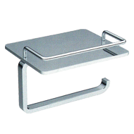 Paper Holder with stand - Chrome Plated