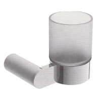 Tooth Brush Holder - Chrome Plated
