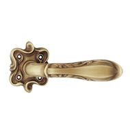 LIBERTY Lever Handle on Decorative Rose