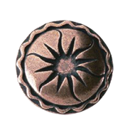 Cabinet Knob - 44mm -  Antique Copper F