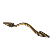 Cabinet Handle - Antique Brass Finish -