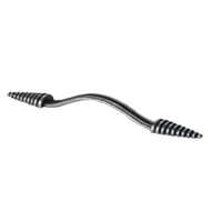 Cabinet Handle - Antique Silver Finish 
