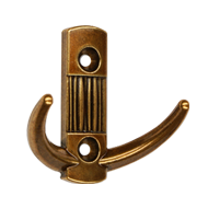 Hook  - 57mm - Antique Brass Finish