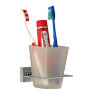 EDRA COLLECTION - Tumbler Holder - Chro