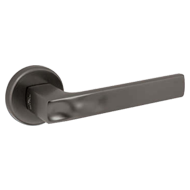 SAND Door Lever Handle on rose  - Graph