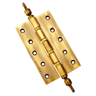 Fancy Tip-Bearing Brass Hinge - 125x75x