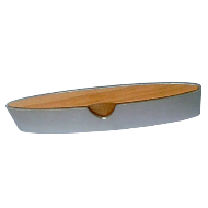 Cabinet Handle Aluminum / Natural Lacqu