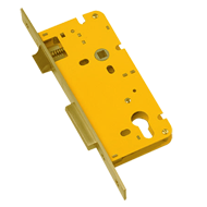 Lock Body CY - 85x60mm - Gold Satin Fin