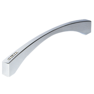 Cabinet Handle - 173mm - Crystal & Brig