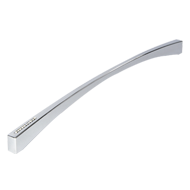 Cabinet Handle - 333mm - Crystal & Brig