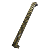 Glass Door Pull Handle - 450mm - Antiqu