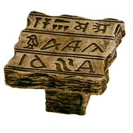 Hieroglyphics Cabinet Knob