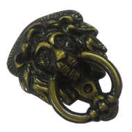 Lion Door Knocker - Small - Antique Bro