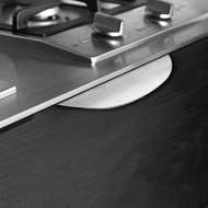 EDGE BOW Cabinet Handle - Aluminum Inox