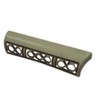 Cabinet Handle - 96mm - Old Bone Finish