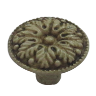 Cabinet Knob - 34mm - Old Bone Finish