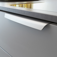 WOW Cabinet Handle - 256mm - Inox Look