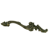 Cabinet Handle - 64mm - Antique Brass F