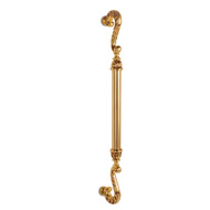 Rhodus Door Pull Handle - Old Gold Fini